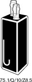 Kuvette, 75.1, Spec-Q, 10mm, 0,039ml, Z 8,5mm