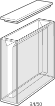 Kuvette, 9, Infr-Q, 50mm, 7ml
