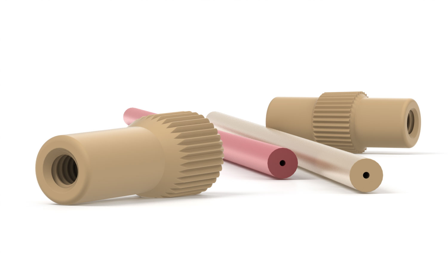 Sleeve/fitting kit, Microtight, PEEK