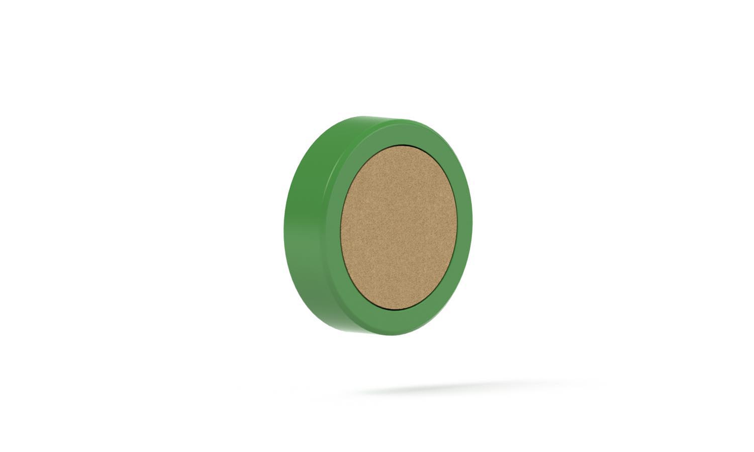 Filter, PEEK, 2um, 0,188", green