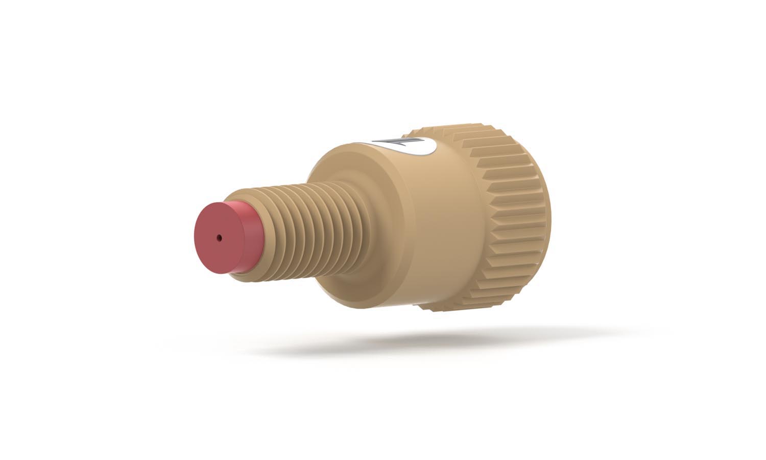 Checkventil, inlet, 1/4-28M-1/4-28F, 15 psi