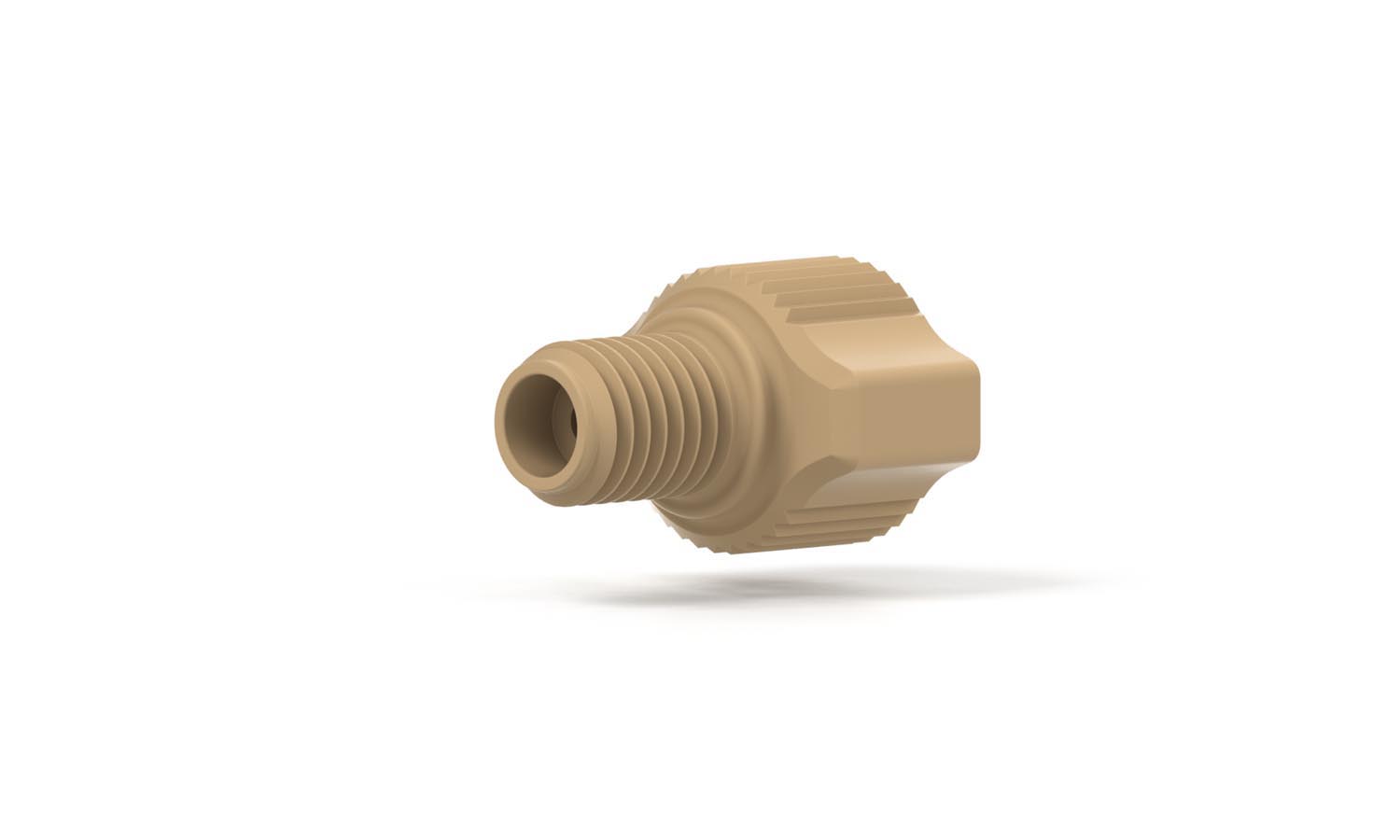 Skrue Fingertight, PEEK, 1/16"