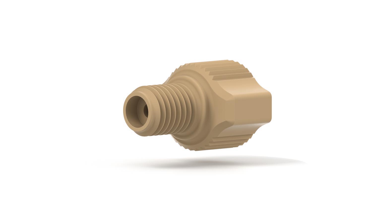 Skrue Super Flangeless, PEEK, 1/16-1/32", vinger