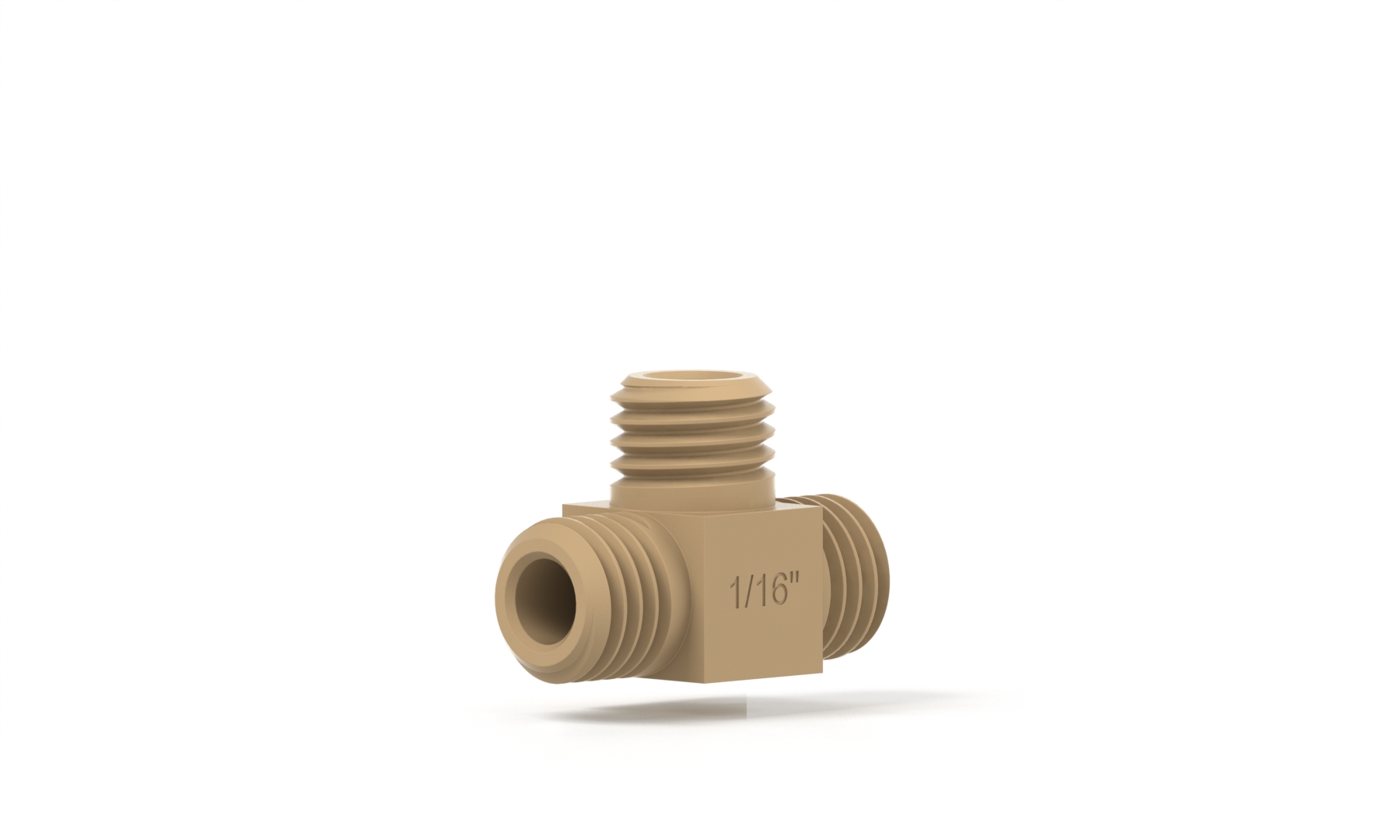 MicroTee Body PEEK - 1/16"