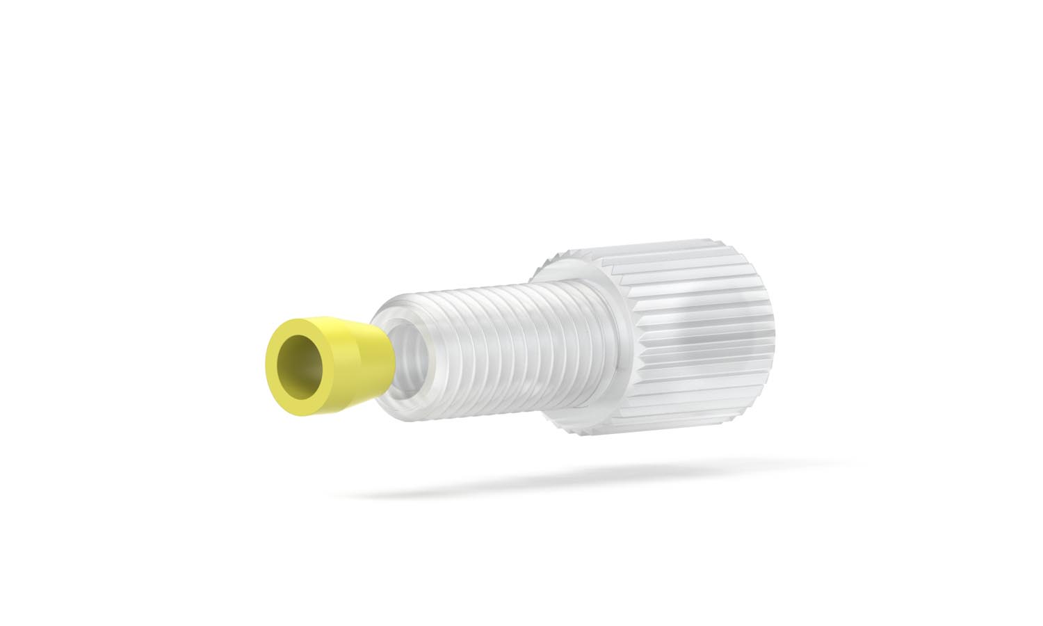 Flgl Fitting PFA, 1/4-28, for 1/8"