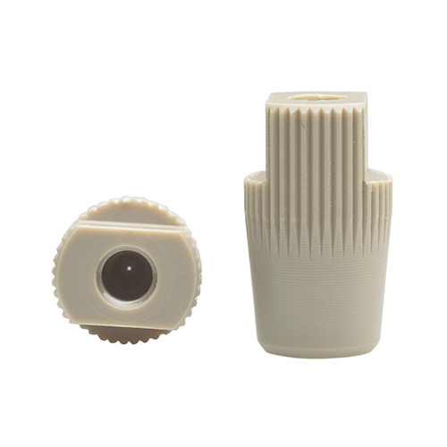 Adapter, PEEK, 10-32 F-1/4"-28 F