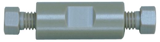 Union 1/16", hex, 0,75mm bore, PEEK
