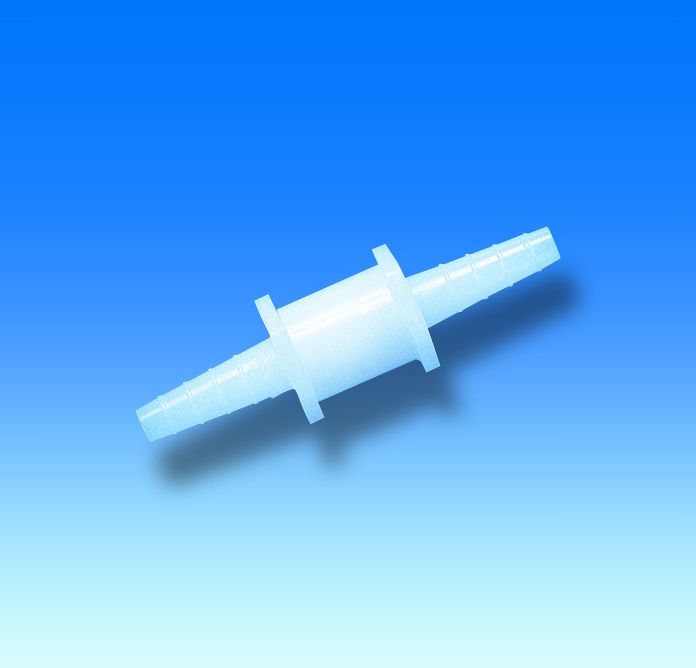 En-vejs ventil, PE-HD, slange i.d. 6-9mm, 10stk