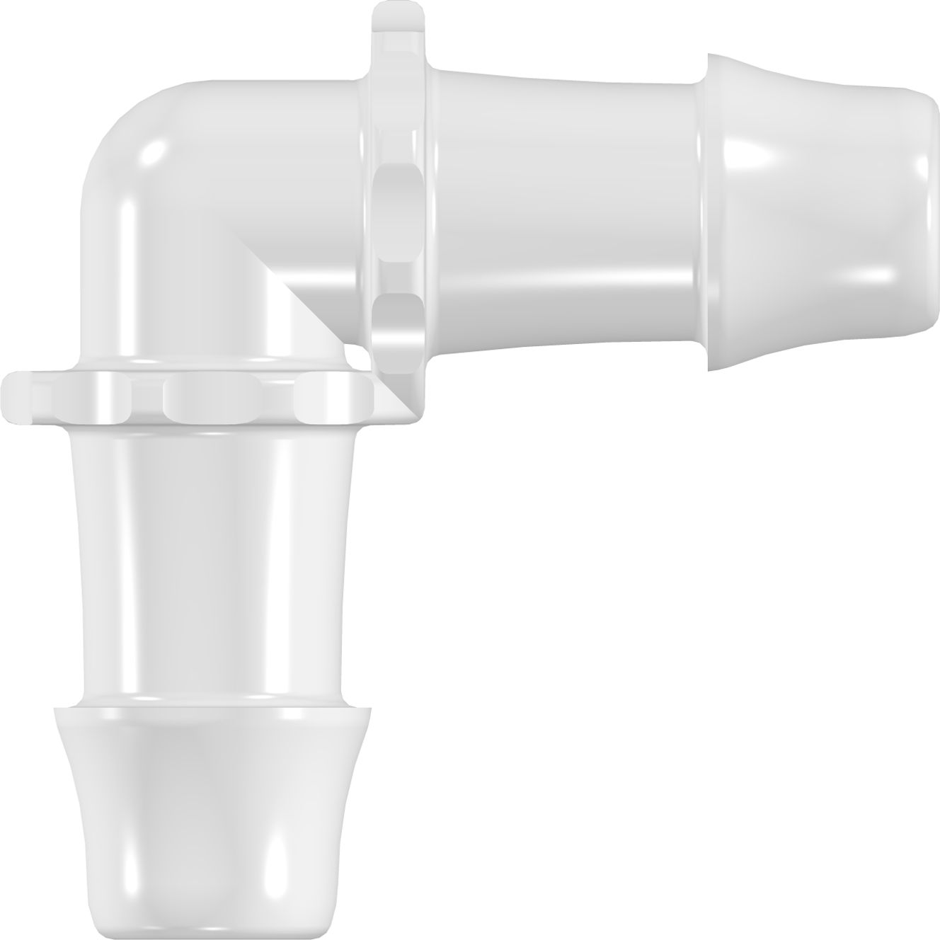 Slangesamler, L, S-500 25,4mm, PP