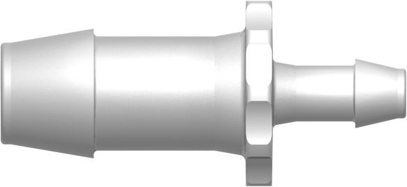 Slangesamler reduktion 12,7 mm - 6,4 mm, pp