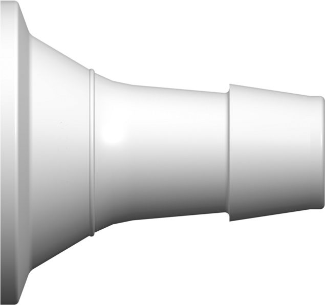 Adapter "Maxi Flang" til slangestuts 19,0 mm