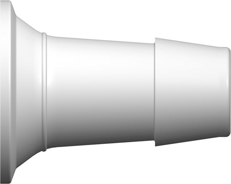 Adapter "Maxi Flang" til slangestuts 25,4 mm