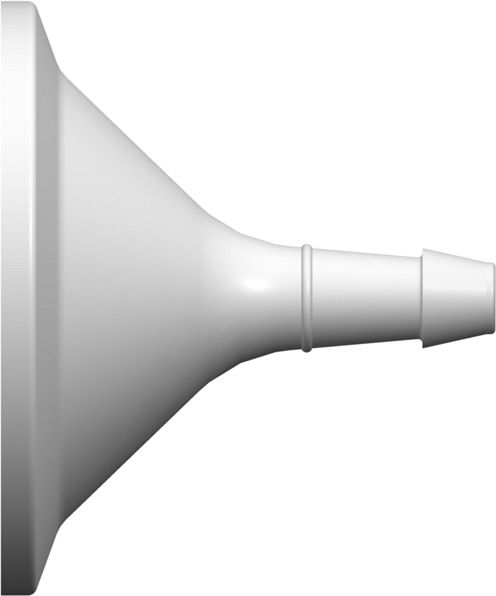 Sanitary Fitting, Maxi Flange til S-600 6,4mm, PP