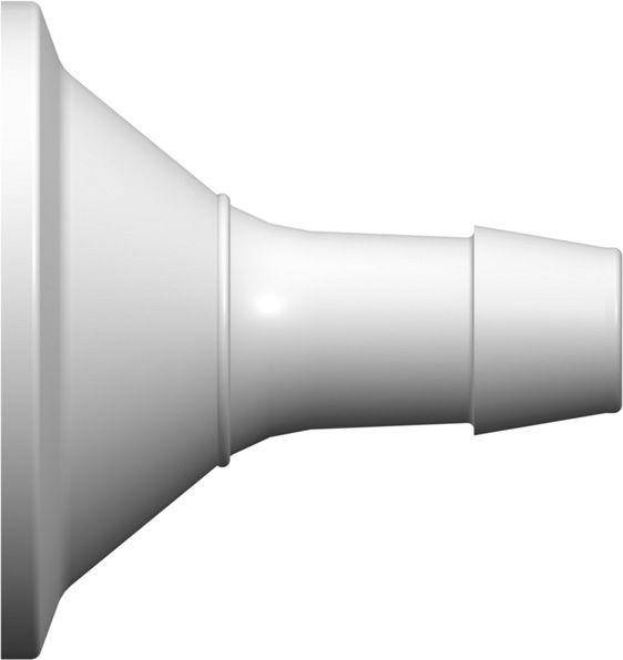 Adapter "Maxi Flang" til slangestuts 12,7 mm