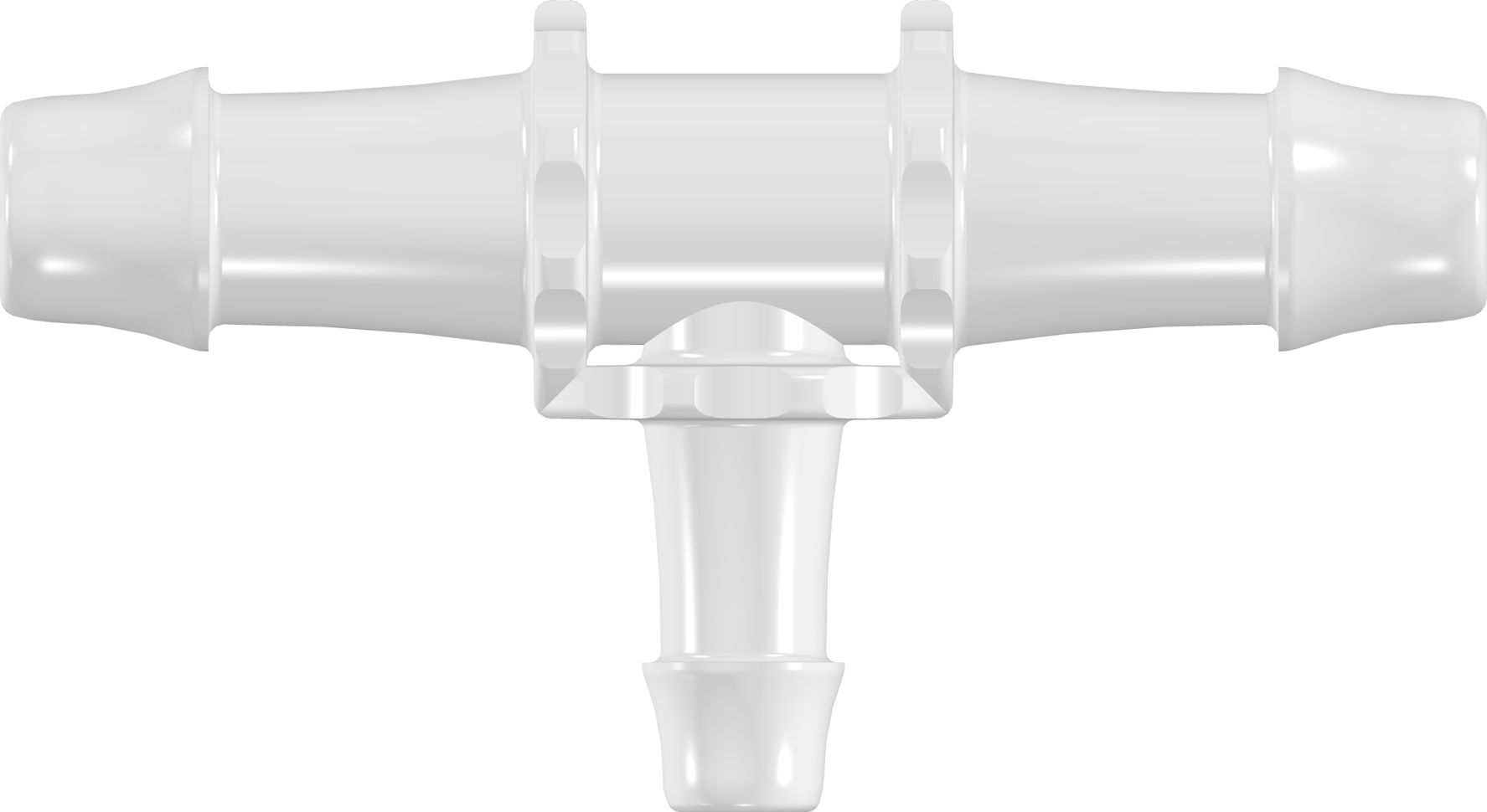 Slangesamler, T, red., S-500 19,0-12,7mm, PP