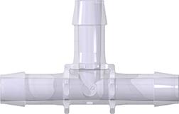 Slangesamler, T, S-600, 19,0mm, PP