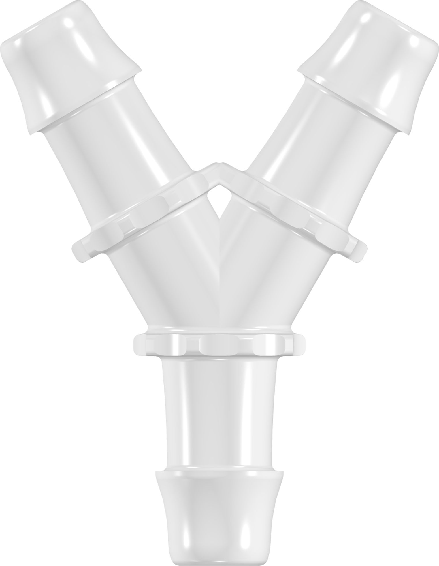 Slangesamler, Y, S-500 25,4mm, PP