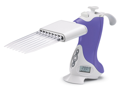 Pipette, el., 8-channel, 25-1250ul, 5ul