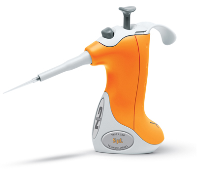 Pipette, fixed volume, 5ul, 2-stroke