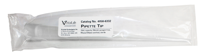 Pipette tip, 10ml, sterile, with filter, 50x1 pcs