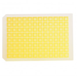 96 Sq Well Ylw Sil Mat, Cut