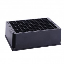 uLplate Deep PP-Blk S/C 2.0mL