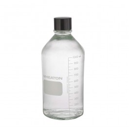 1000 mL Btl,Media,Clr Type I,Grad,Pe Lnr, 24 pcs