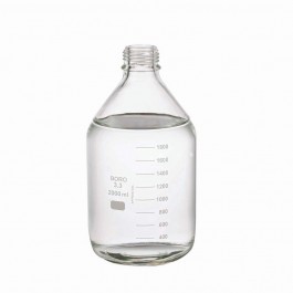2000 mL Btl, Lab 45, Clr Type I, No Cap, 6 pcs