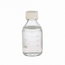 500 mL Btl,Lab 45,Clr Type I,Wht PP Cap, 12 pcs