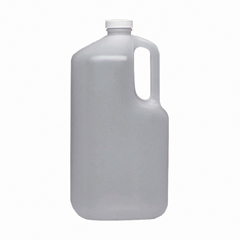1 Gal Jug, Sq Sample, HDPE Nat, Pv Lnr, 4 pcs
