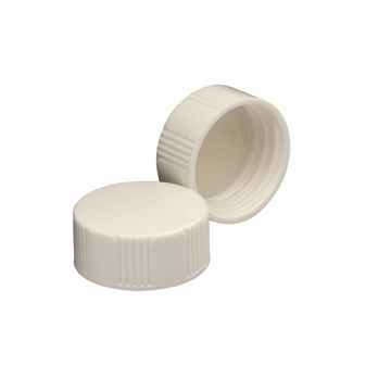 20-400 Cap, PP Wht, Clsd, Unlined, 300 pcs