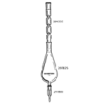 500 mL Flask, 19/22 & 24/40 Clear-Seal J