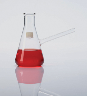 300 mL Flask, Nephelo, Ports, 14 X 140 M