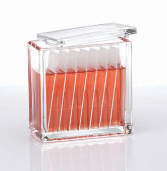 16 Slide Staining Jar, Hellendahl, 6 pcs