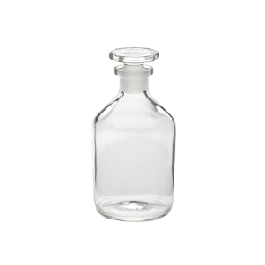 100 mL Btl, NM Gnd Clr, Gnd Stopper, 6 pcs