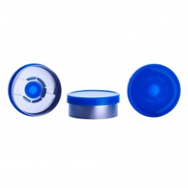 Flip Seal, 20mm, Blue Flip Seal, Sterile, 125 stk